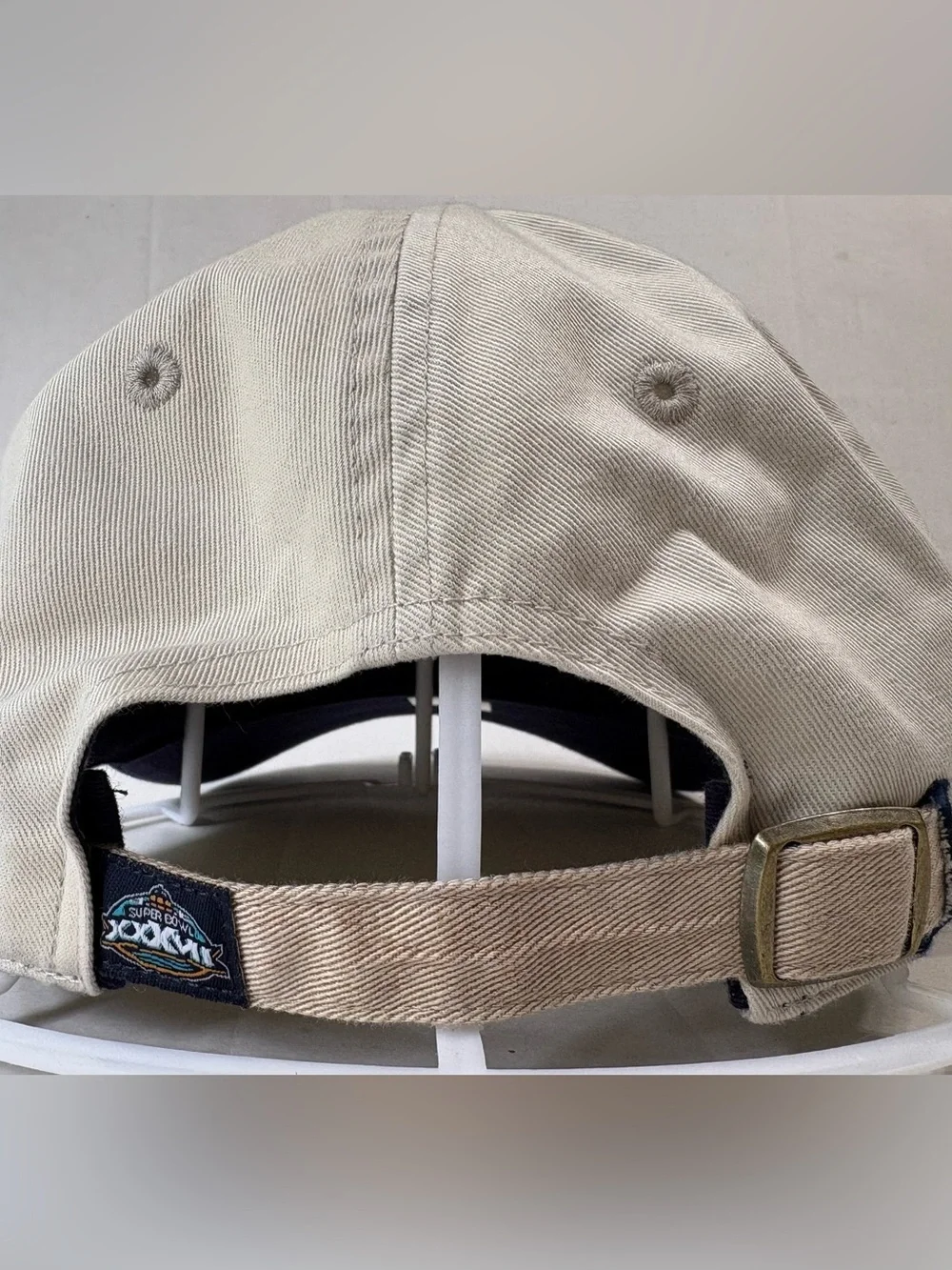 NWT Reebok Super Bowl XXXVII (37) Hat Cap San Diego 2003 NFL Deadstock Strapback
